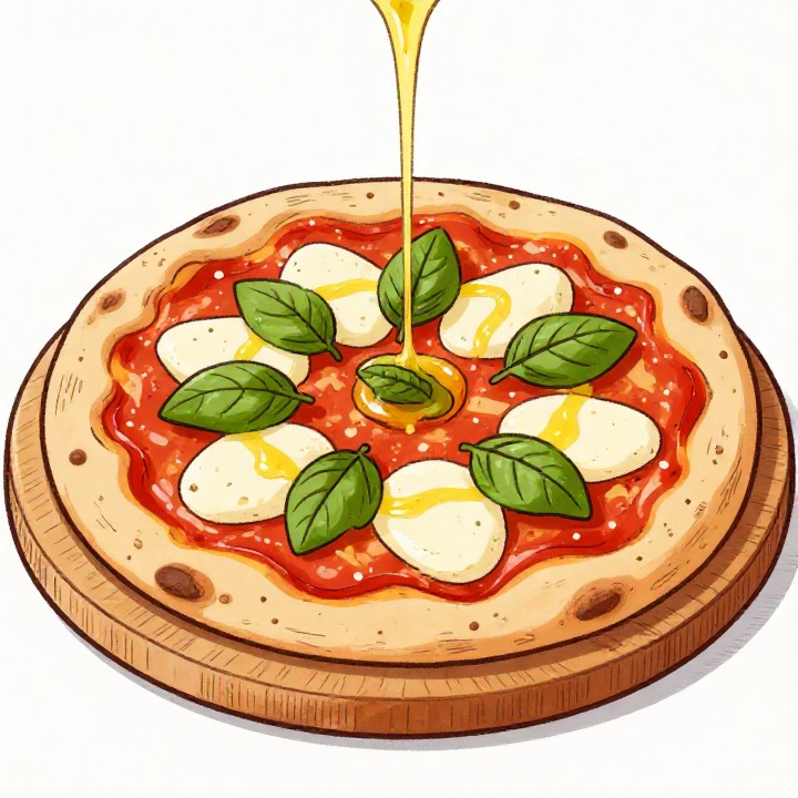 Einfacher Pizzateig ohne Kneten