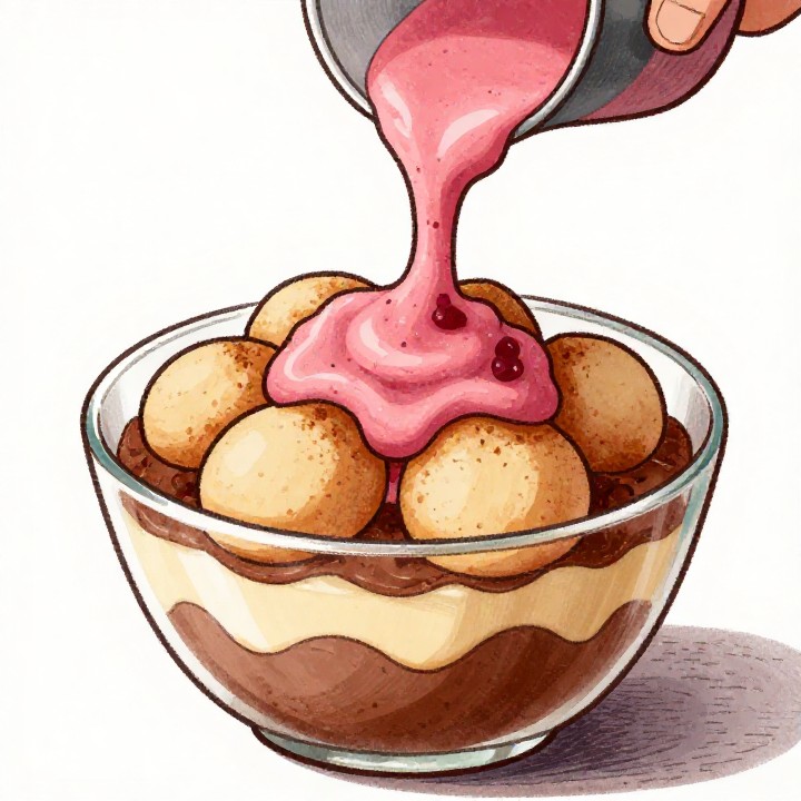 Fitness Tiramisu mit Kinderheitserinnerung