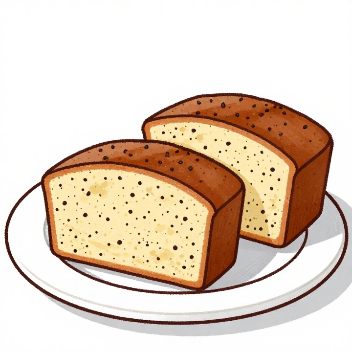 Gesunder Mohnkuchen