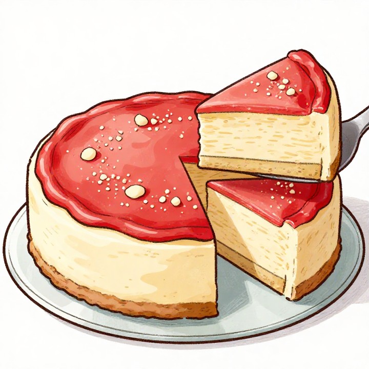 High-Protein Spaghetti Eis Kuchen