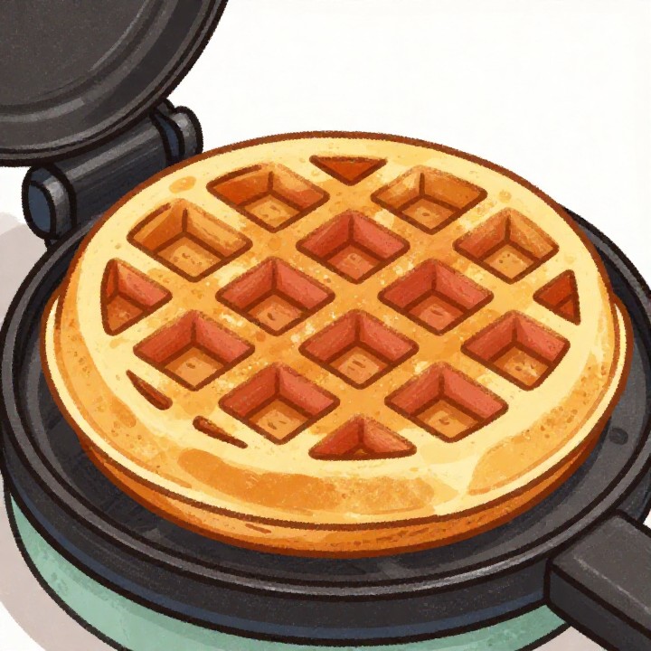 Fluffige Quark-Waffeln