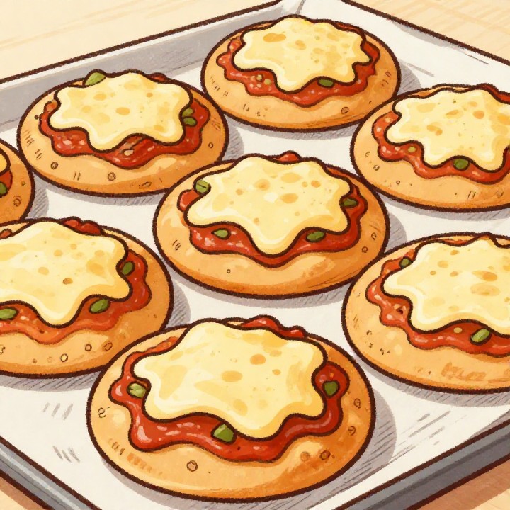 Low-Carb Mini-Pizzen