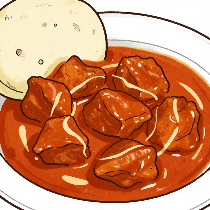 Cremiges Butter Chicken (Murgh Makhani)