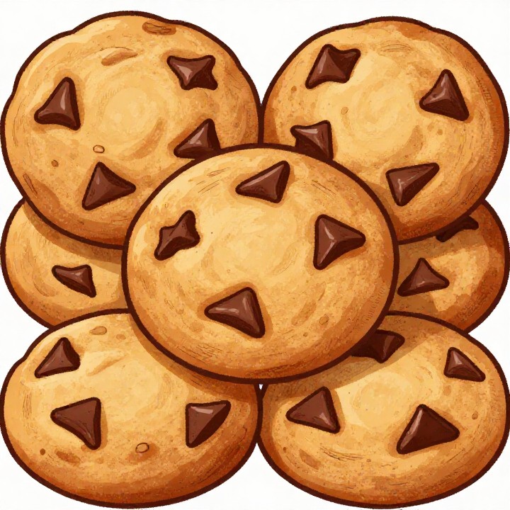 Riesige Bakery-Style Chocolate Chip Cookies