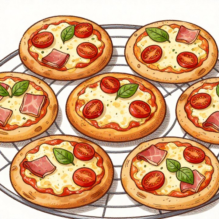 High-Protein Airfryer-Pizza Parma