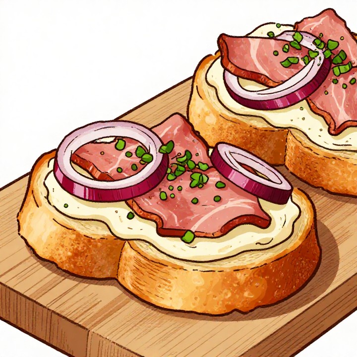 Flammkuchen Toastie