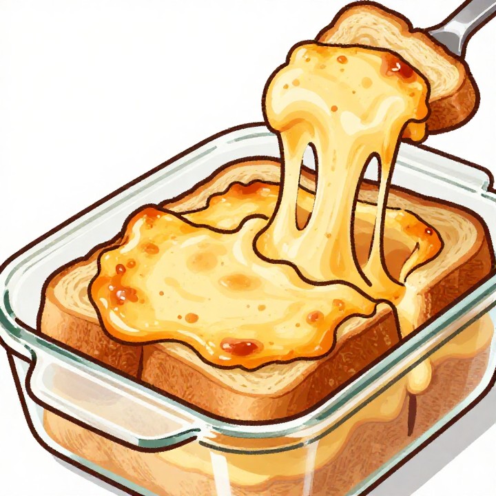 Proteinreicher Ofenkäse