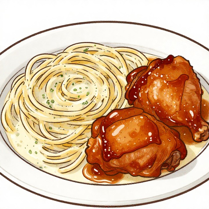 Honey Butter Chicken Alfredo