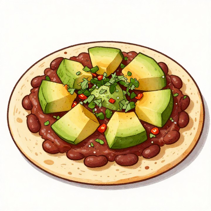 Veggie Tacos mit Bohnen