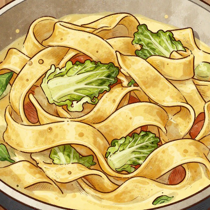 One Pot Spitzkohl-Pasta