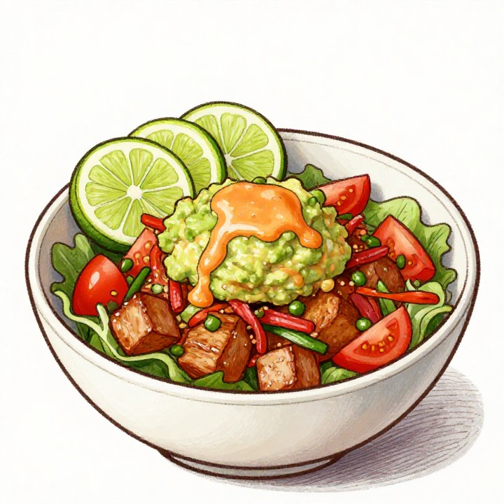 Hot Honey Taco Bowl