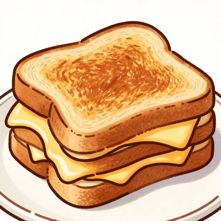 Vegetarisches Thunfisch-Käse-Sandwich