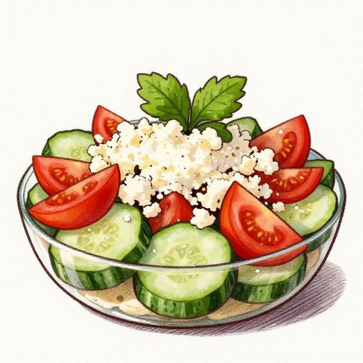 Schopska-Salat