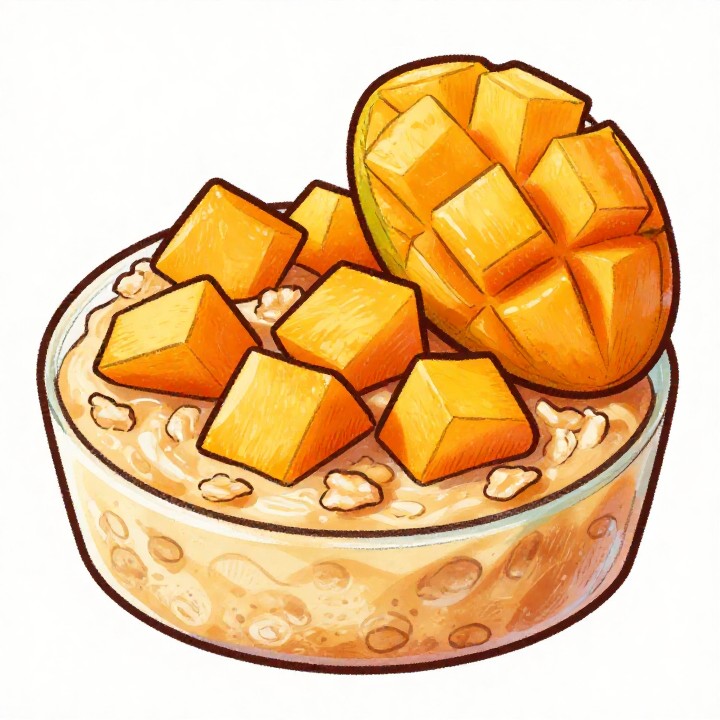 Mango Sticky Oats