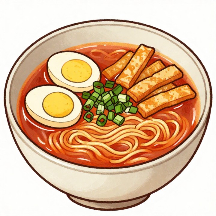 Crispy Tofu Ramen in 10 Minuten