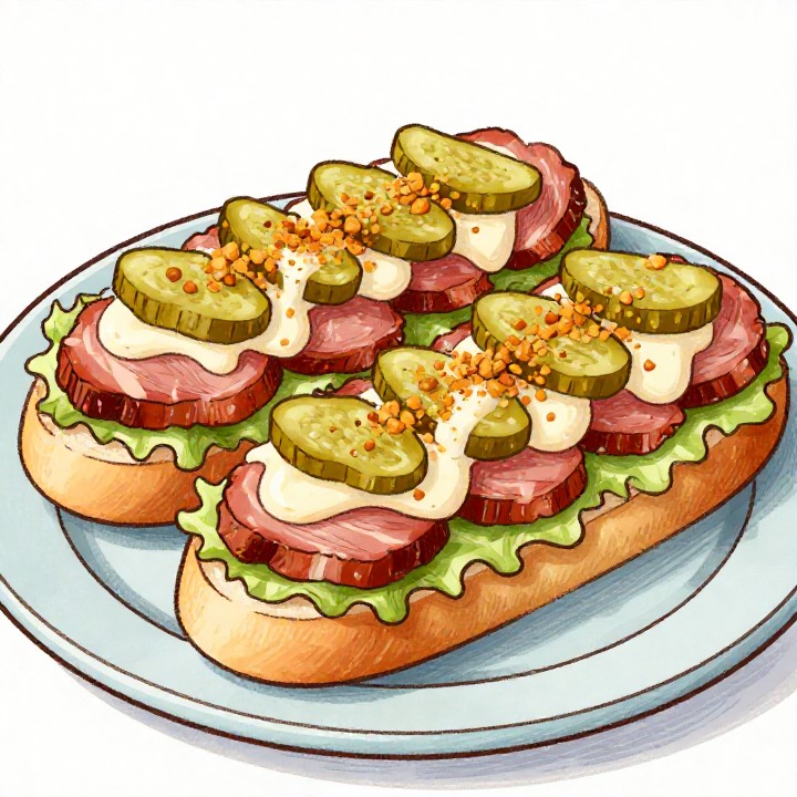 Bayerischer Leberkäse-Hotdog